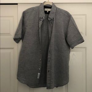 Rag & Bone Tomlin fit 2 short sleeve linen shirt